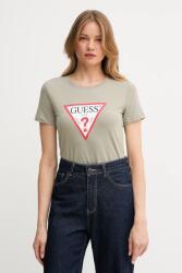 Guess pamut póló rózsaszín - zöld XL