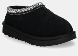 UGG gyerek velúr papucs T TASMAN II - fekete 27.5