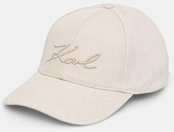 Karl Lagerfeld baseball sapka - bézs Univerzális méret - answear - 19 990 Ft
