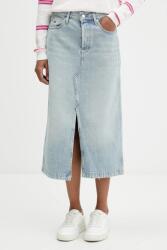 Tommy Jeans farmer szoknya midi, egyenes, DW0DW21560 - kék 25