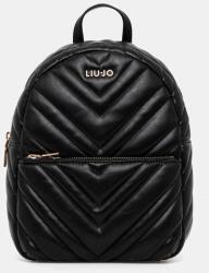 LIU JO hátizsák fekete, kis, sima, AF5186. E0426 - fekete Univerzális méret