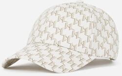 Karl Lagerfeld pamut baseball sapka - bézs Univerzális méret - answear - 21 990 Ft