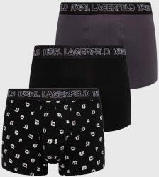 Karl Lagerfeld boxeralsó 3 db fekete, férfi, 245M2104 - fekete S
