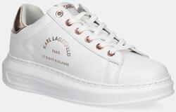 KARL LAGERFELD bőr sportcipő KAPRI - fehér Női 37 - answear - 49 990 Ft