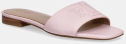 Lauren Ralph Lauren bőr papucs Everley Sld rózsaszín, női, 802959143007 - rózsaszín Női 37
