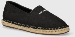 Karl Lagerfeld espadrilles KAMINO fekete, KL70104 - fekete Férfi 40