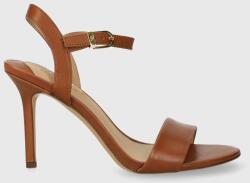 Lauren Ralph Lauren Lauren Ralph bőr szandál Gwen - barna Női 41