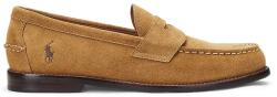 Ralph Lauren velúr mokaszin Alston Penny bézs, férfi, 803961416002 - bézs Férfi 45