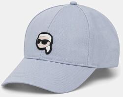 Karl Lagerfeld pamut baseball sapka - kék Univerzális méret