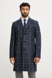 HUGO BOSS gyapjú kabát - sötétkék 52 - answear - 159 990 Ft