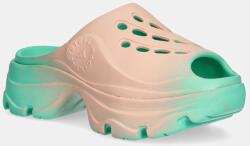 adidas by Stella McCartney papucs Clog zöld, női, platformos, JH8952 - zöld Női 39