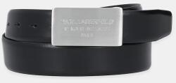 Karl Lagerfeld bőr öv - fekete 105 - answear - 34 990 Ft