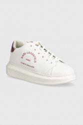 KARL LAGERFELD bőr sportcipő KAPRI - fehér Női 35 - answear - 57 990 Ft