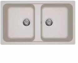 Elleci - Mosogatótálca Life 450 86x50 Granitek 2m. G39 Bianco soft (LG245039)