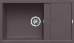 Elleci ELLECI- Mosogatótálca Unico 410 86x50 Keratek 1 m. +cseppt. K87 Cocoa (LKU41087)