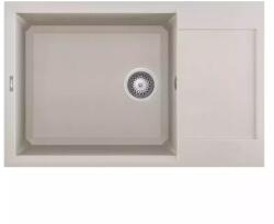 Elleci - Mosogatótálca Easy 310 78x50 Granitek egymedence + csepptálca G39 Bianco soft (LGY31039)