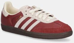 Adidas bőr sportcipő Samba OG - burgundia Női 46