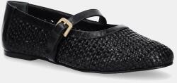 Gant bőr balerina cipő Chadii - fekete Női 39 - answear - 41 990 Ft
