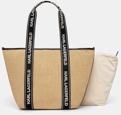 Karl Lagerfeld kézitáska - bézs Univerzális méret - answear - 70 990 Ft