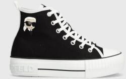 KARL LAGERFELD sportcipő KAMPUS MAX NFT fekete, női, KL60444 - fekete Női 40