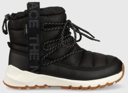 The North Face hócipő WOMEN S THERMOBALL LACE UP WP - fekete Női 41