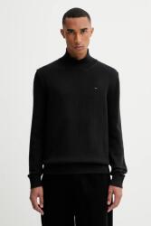Tommy Hilfiger pamut pulóver könnyű, fekete, DM0DM22096 - fekete XL