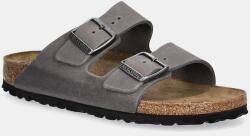 Birkenstock nubuk papucs Arizona szürke, női, 1027026 - szürke Női 39