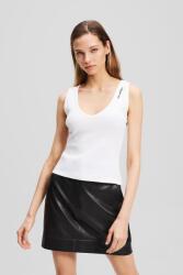 Karl Lagerfeld pamut top - fehér XS - answear - 23 990 Ft