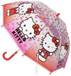  Hello Kitty Dots gyerek átlátszó esernyő Ø71 cm (CEP2400000860) - sandori