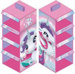  Unikornis Sparkle függő szekrényrendező 4 részes (ADX16164ZK) - sandori