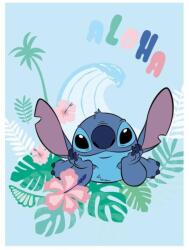 Disney Lilo és Stitch, A csillagkutya Aloha coral fleece takaró 100x150cm (AYM073959) - sandori