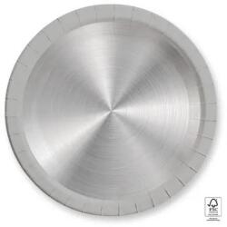  Ezüst Next Generation Silver papírtányér 8 db-os 23 cm FSC (PNN94786) - sandori