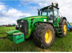  Traktor Green polár takaró 100x140cm (BRM007031) - sandori