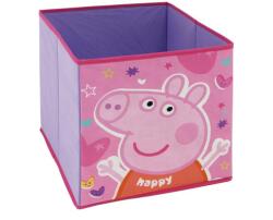  Peppa malac Happy játéktároló 31×31×31 cm (ADX14452PP) - sandori