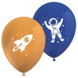  Űr Rocket Space léggömb, lufi 8 db-os (PNN93743) - sandori