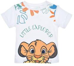  Disney Az Oroszlánkirály Little Explorer White baba póló, felső 6-24 hó (SNXYE00056W)