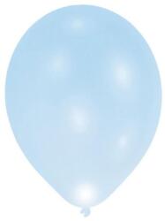  Világító LED Blue léggömb, lufi 5 db-os 11 inch (27, 5 cm) (DPA9901052)