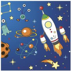  Űr Rockets&Aliens szalvéta 20 db-os 33x33 cm (PKK050273) - sandori