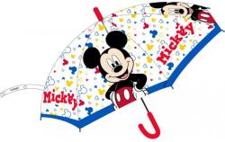  Disney Mickey Toon Town gyerek félautomata átlátszó esernyő Ø74 cm (EMM52509415) - sandori