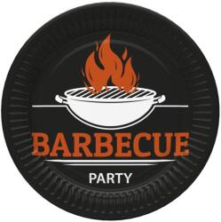  Barbecue Party papírtányér 8 db-os 18 cm (PKK766731) - sandori