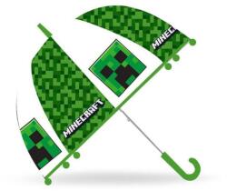  Minecraft Creeper gyerek átlátszó félautomata esernyő Ø70 cm (EWA00007MC) - sandori