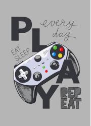  Gamer Player polár takaró 100x140cm (BRM008878) - sandori