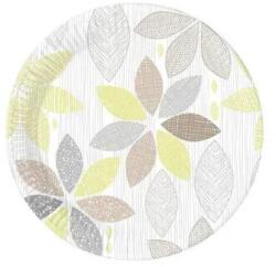  Lomb Foliage papírtányér 8 db-os 23 cm (PNN95205)