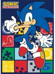  Sonic a sündisznó Blue Blur polár takaró 100x140cm (FML934150) - sandori