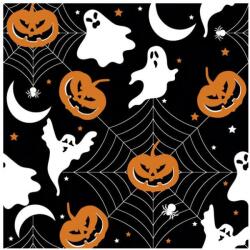  Halloween Scary Black szalvéta 20 db-os 33x33 cm (PKK766052) - sandori