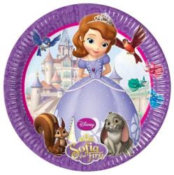  Disney Szófia Friends papírtányér 8 db-os 23 cm (PNN82001) - sandori