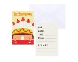  Indian Party, Indián meghívó 6 db-os (MLG104721) - sandori