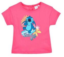  Disney Lilo és Stitch, A csillagkutya Surf Pink baba póló, felső 6-24 hó (SNXYE00052)