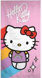  Hello Kitty Rainbow fürdőlepedő, strand törölköző 70x140cm (Fast Dry) (AYM077889) - sandori