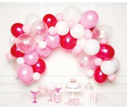  Színes Pink léggömb, lufi girland 70 db-os szett (DPA9907433)